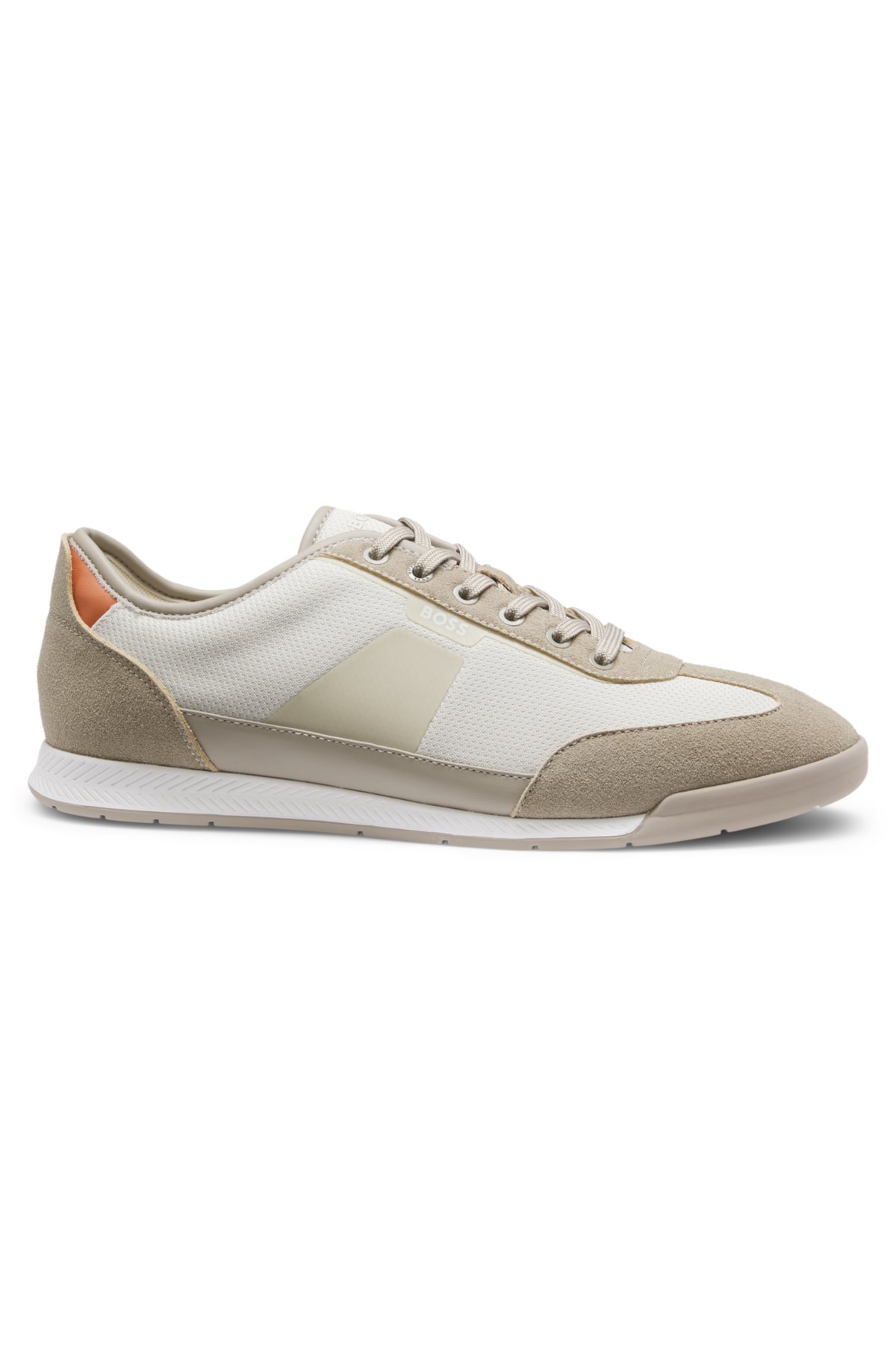 Scarpe da ginnastica con dettagli in rete