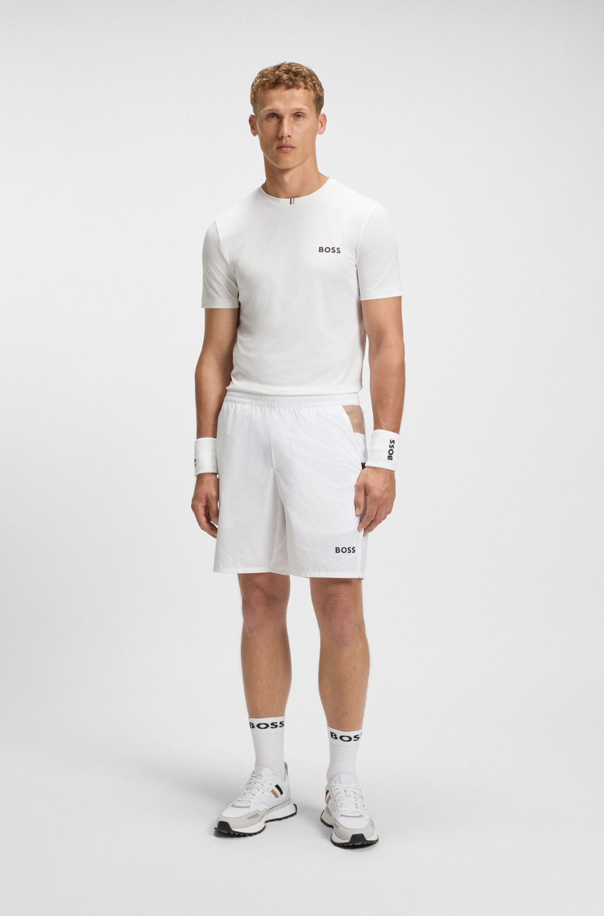 Shorts da tennis attivi con gestione dell'umidità