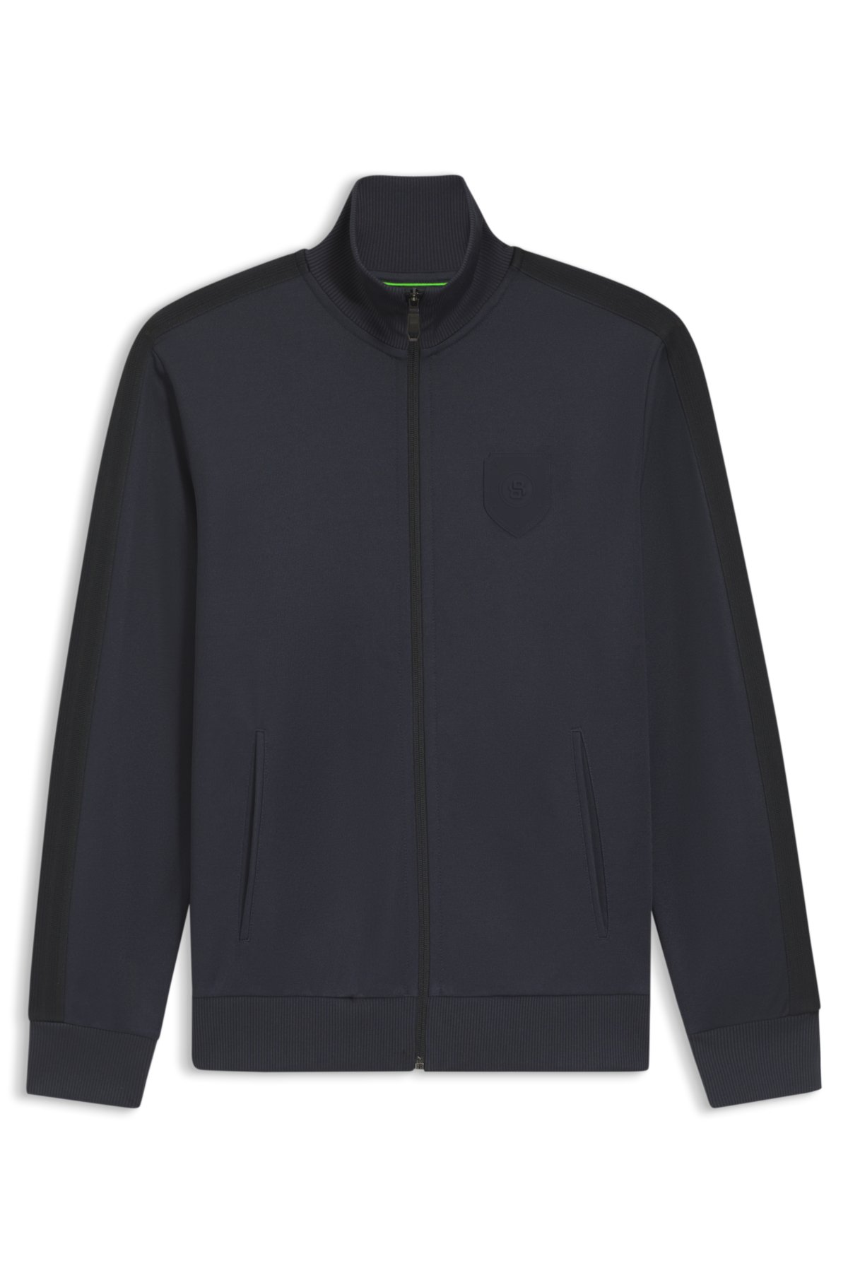 Felpa con logo crest in taglio rilassato