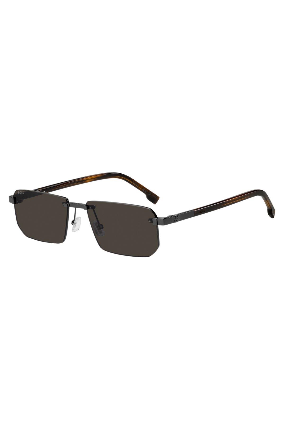 Occhiali da sole senza montatura con monogramma Double B