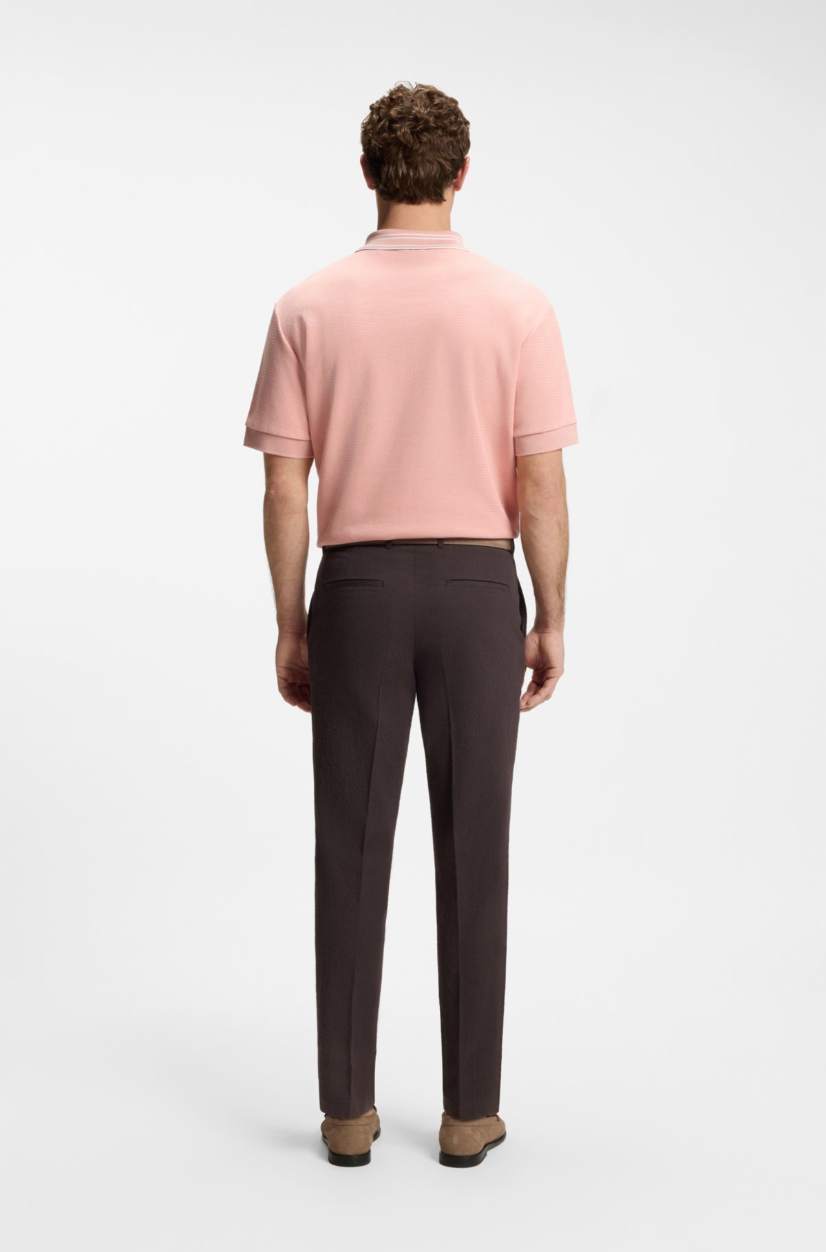 BOSS Selected by Shohei Ohtani maglietta polo con taglio comodo
