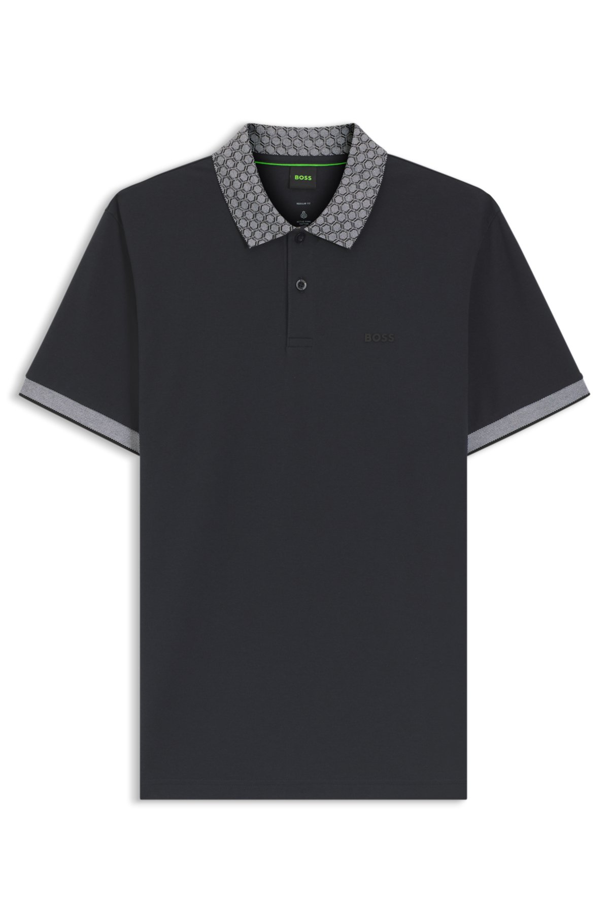 Maglietta polo Paddy in piqué di cotone elasticizzato