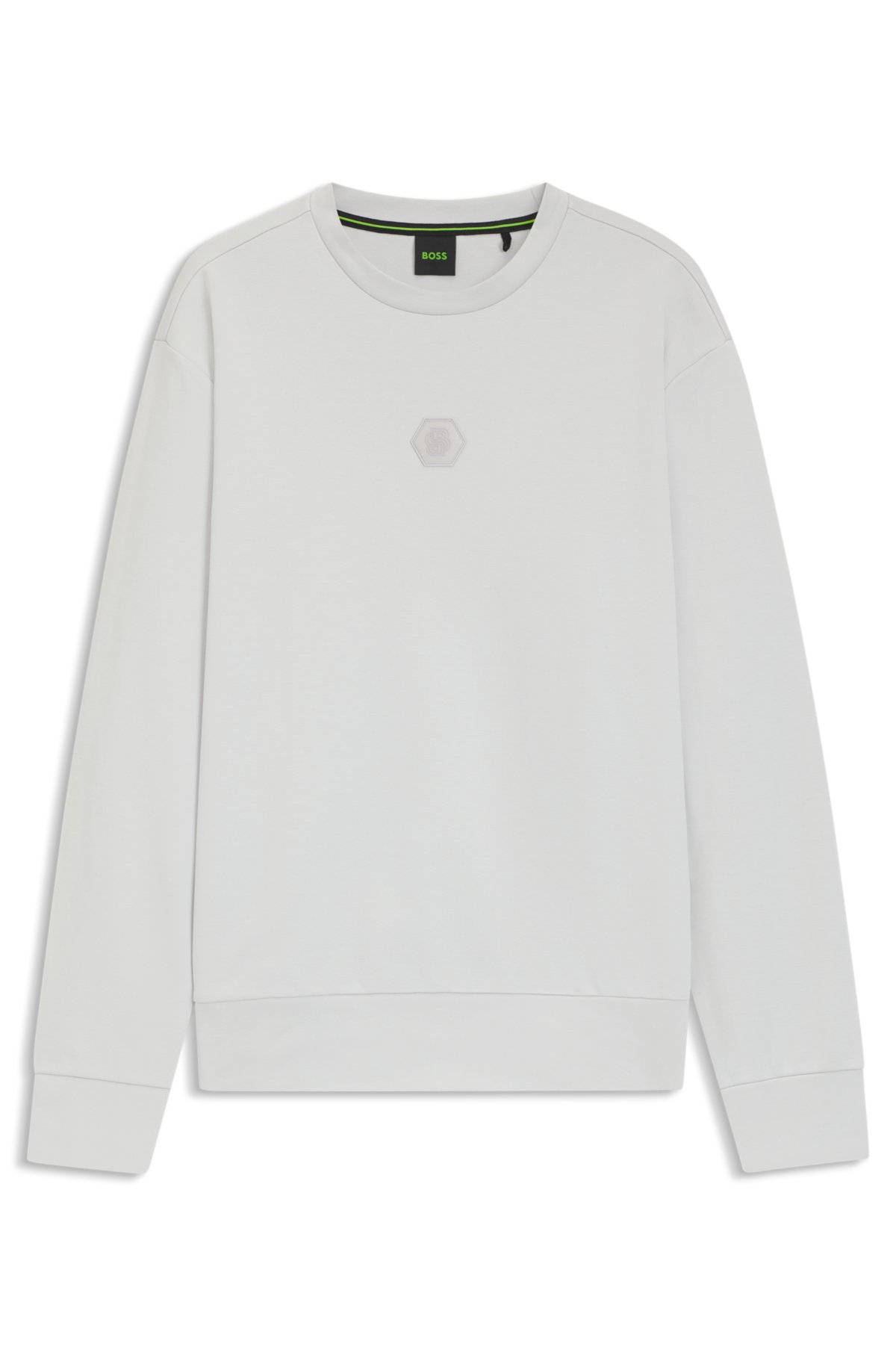 Felpe in cotone con monogramma Double B