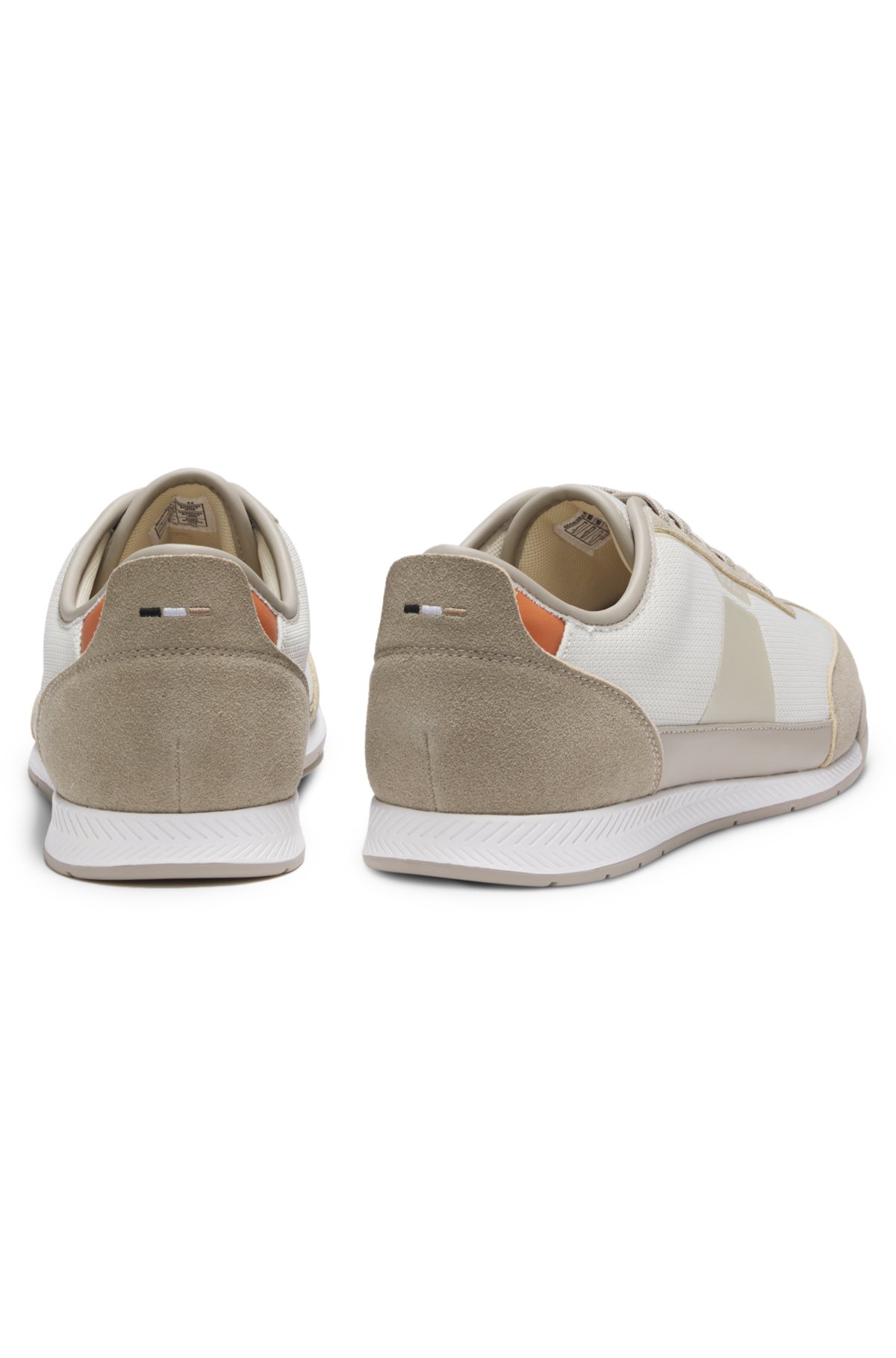 Scarpe da ginnastica con dettagli in rete