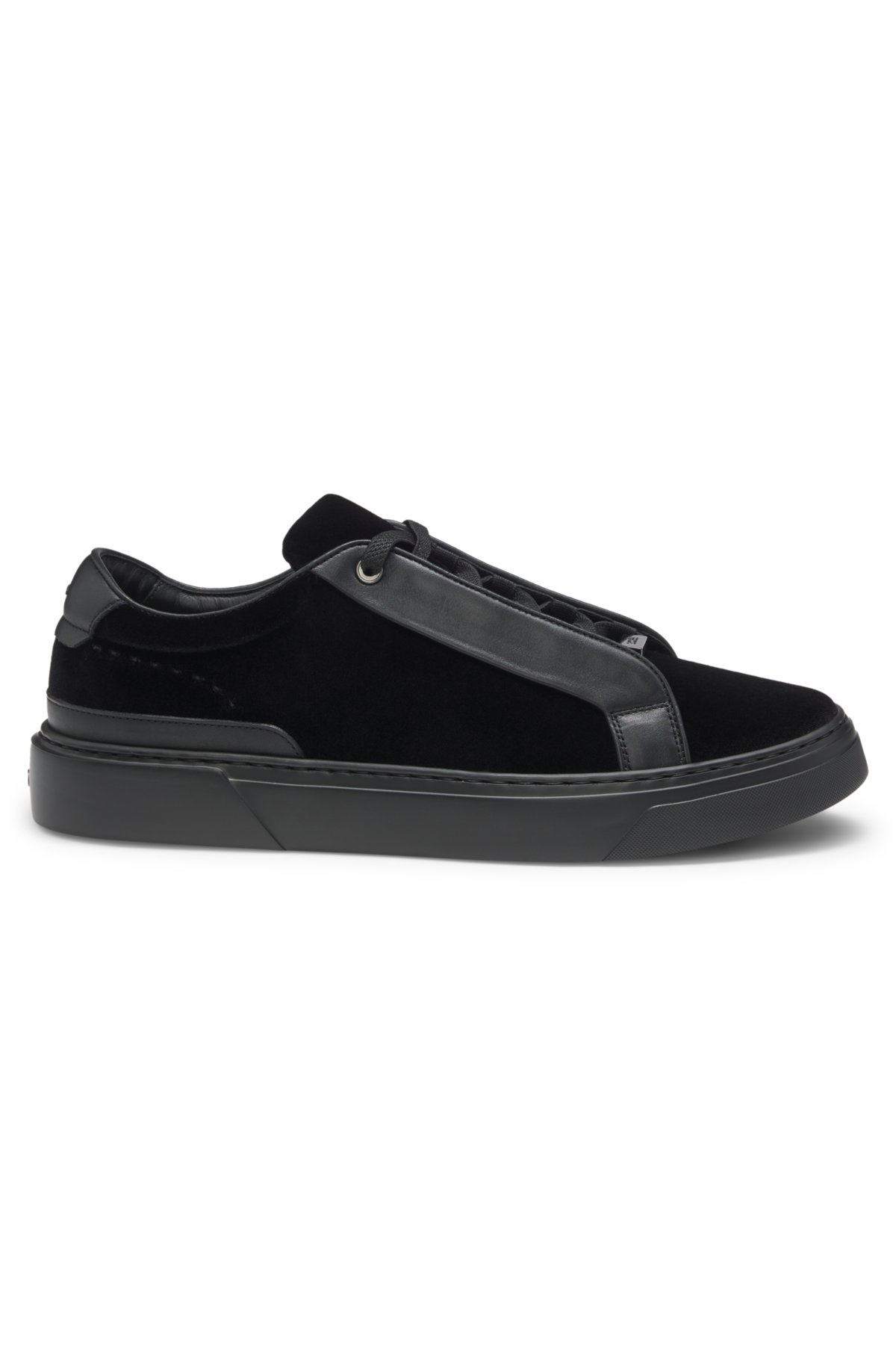 Scarpe da ginnastica Gary in pelle e camoscio