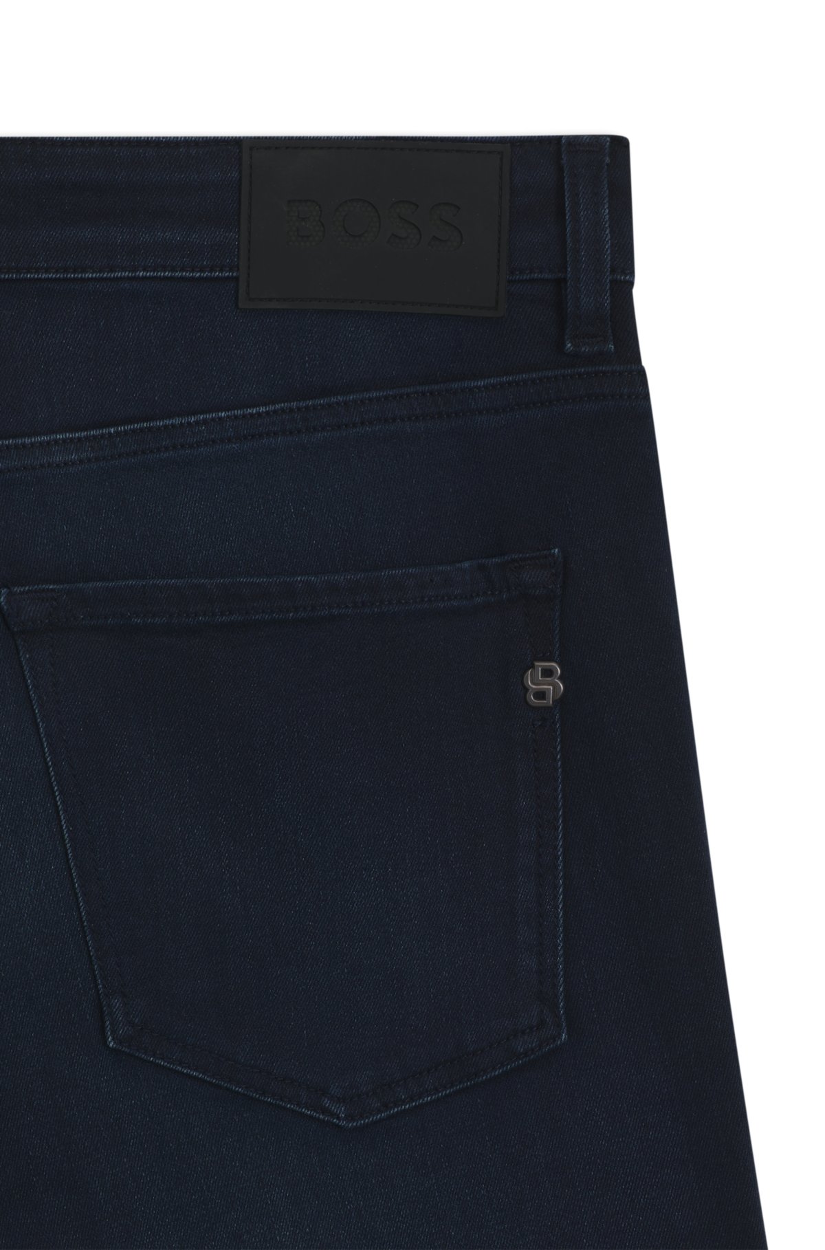 Jeans slim-fit blu Delaware in denim elasticizzato
