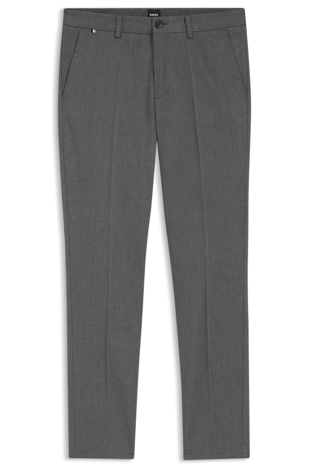 Pantaloni a sigillo con elastico in cotone elasticizzato