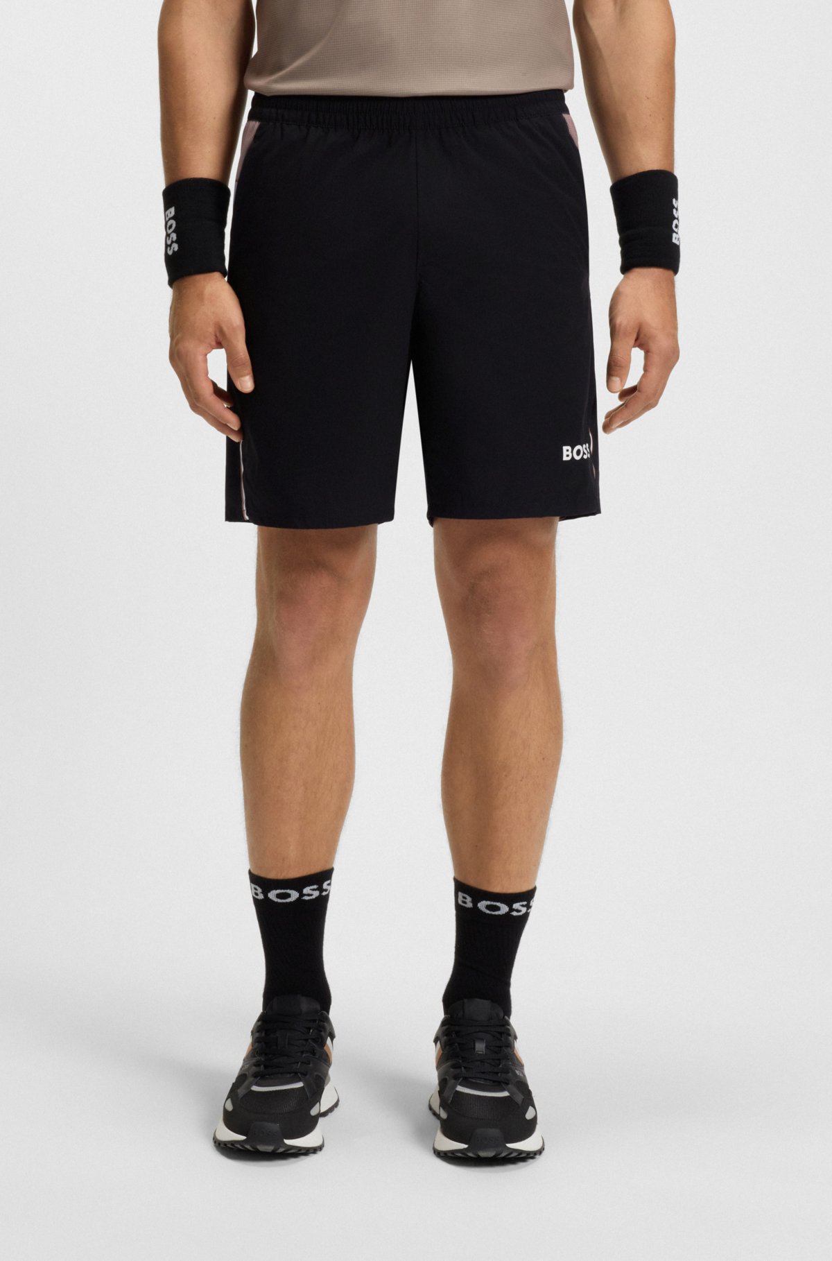 Pantaloni da tennis attivi con gestione dell'umidità