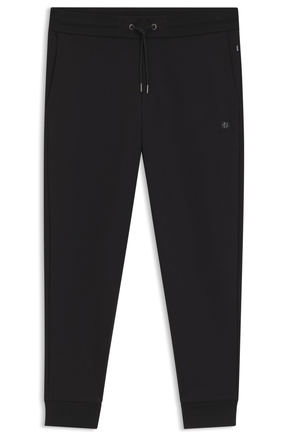 Pantaloni per tuta in misto cotone con monogramma Double B