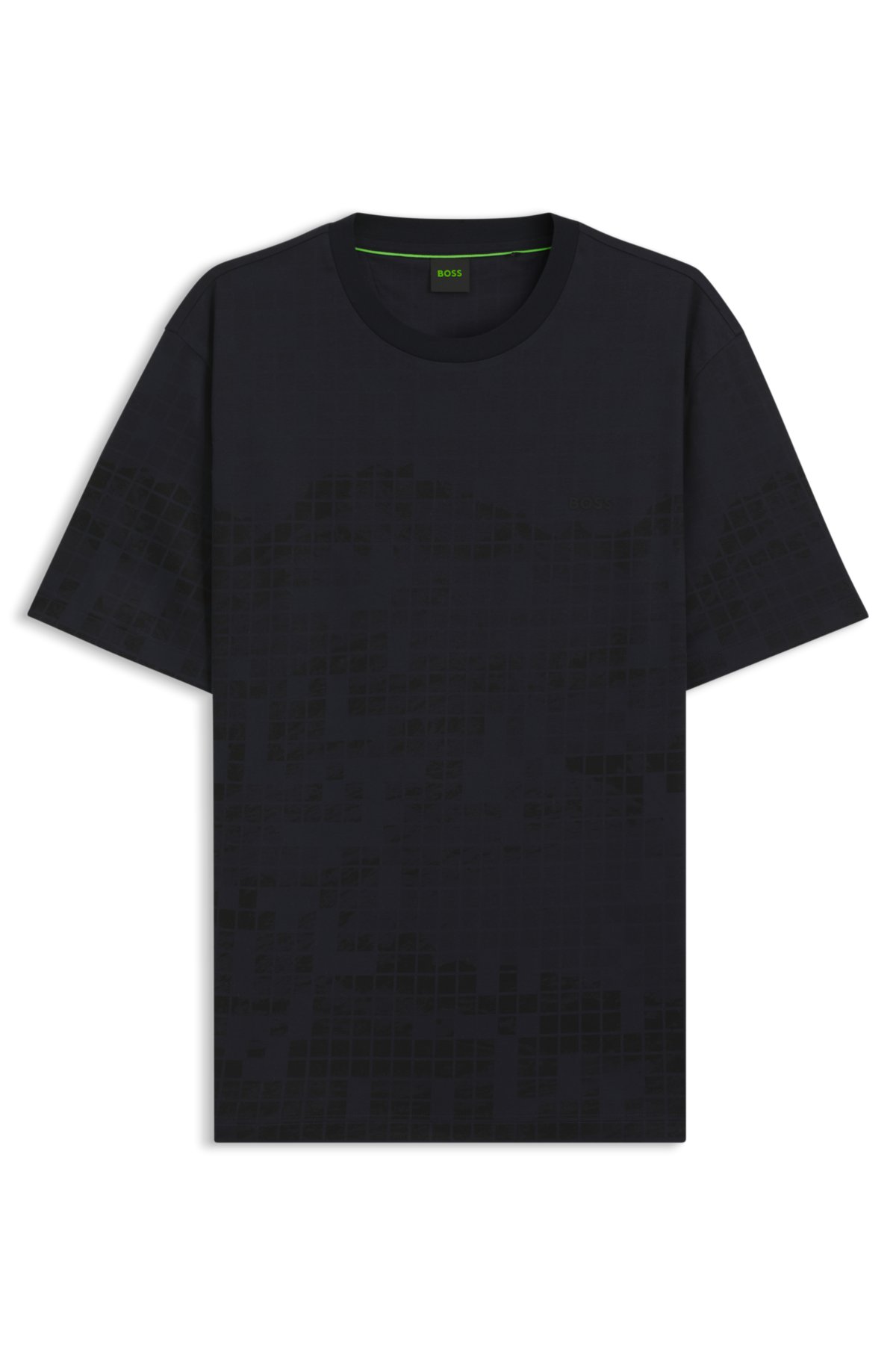 T-shirt con stampa grafica in cotone mercerizzato
