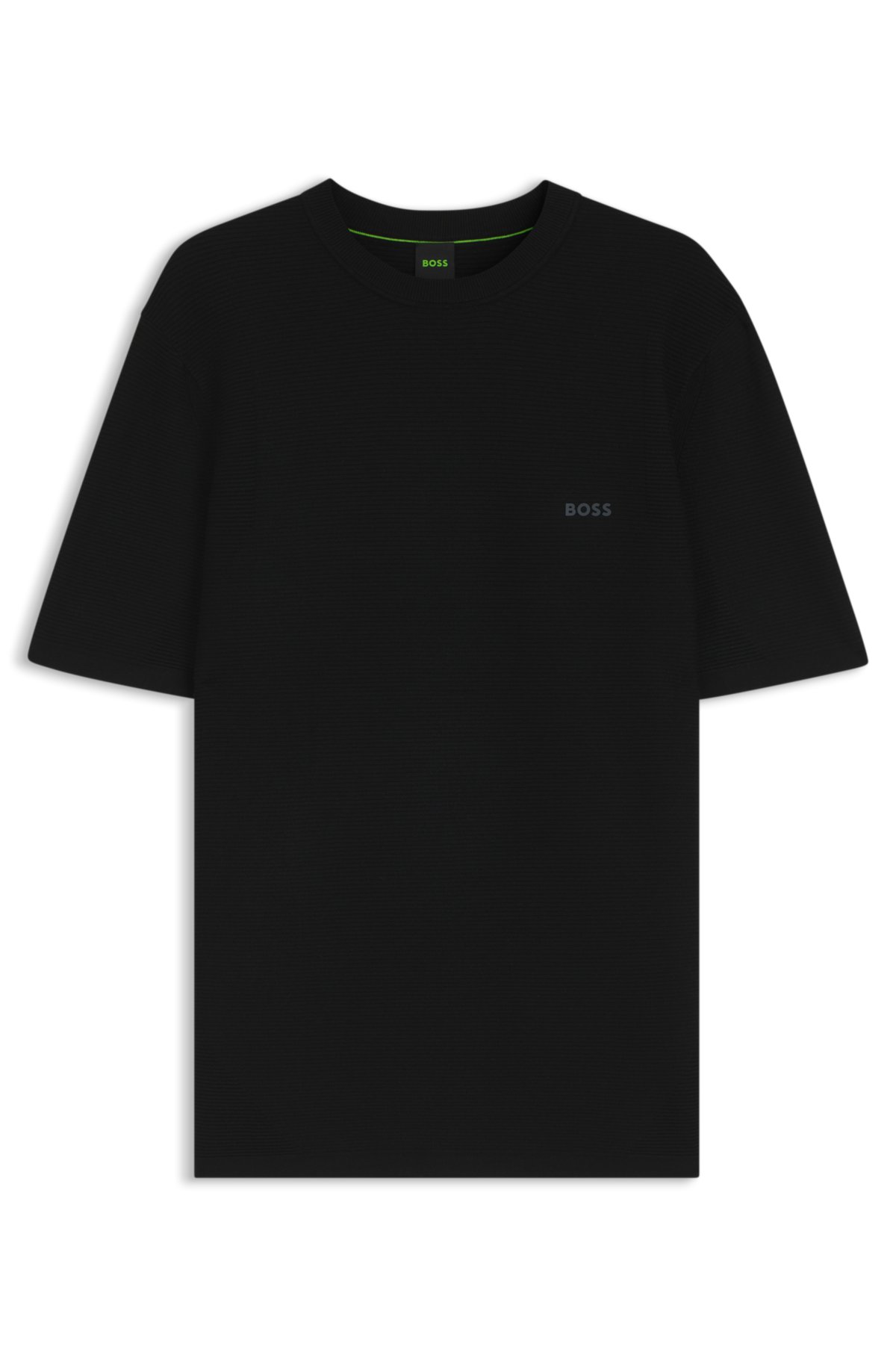 Sweater con dettaglio logo a coste