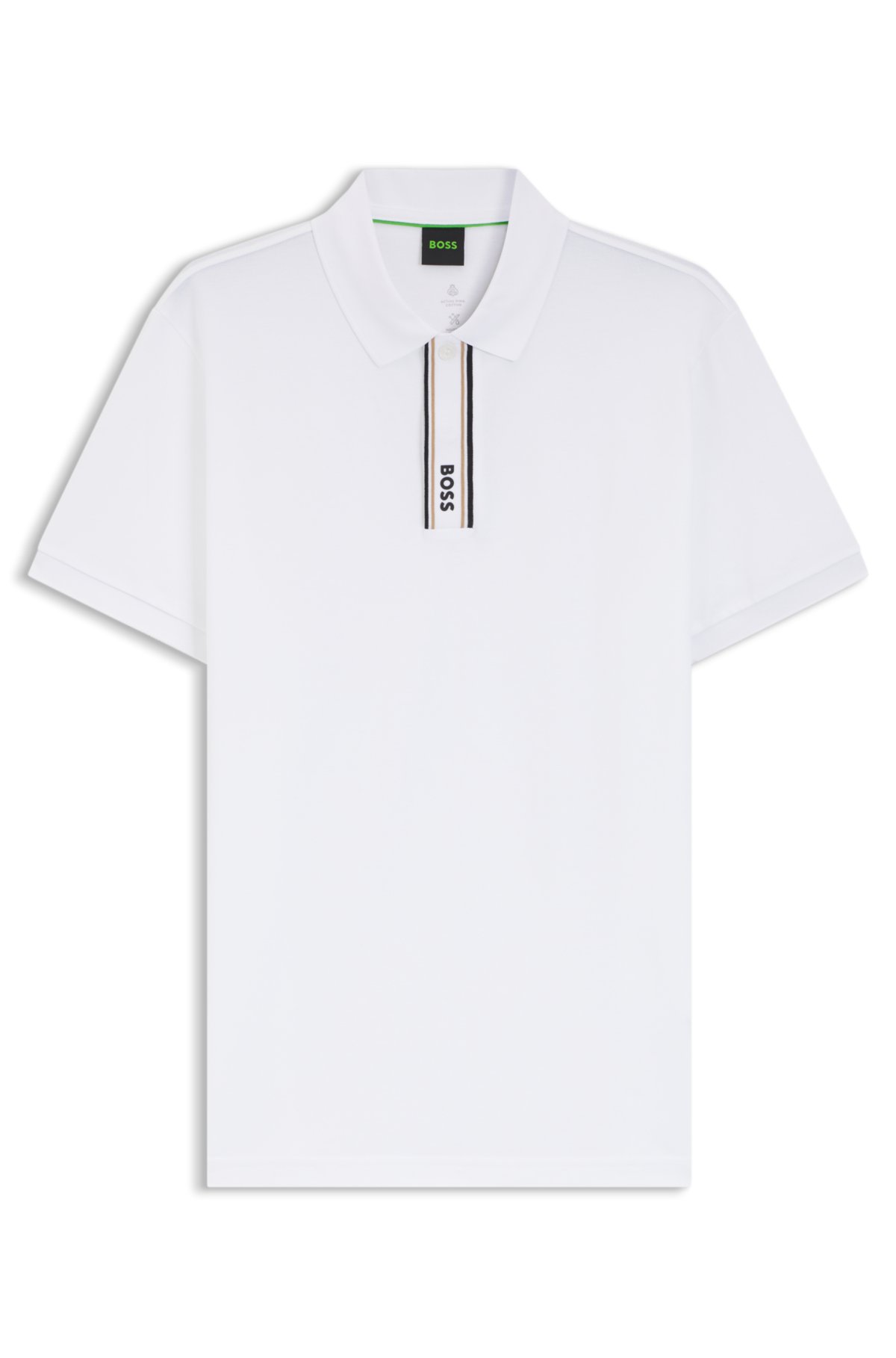 Polo Paddy con placket logo