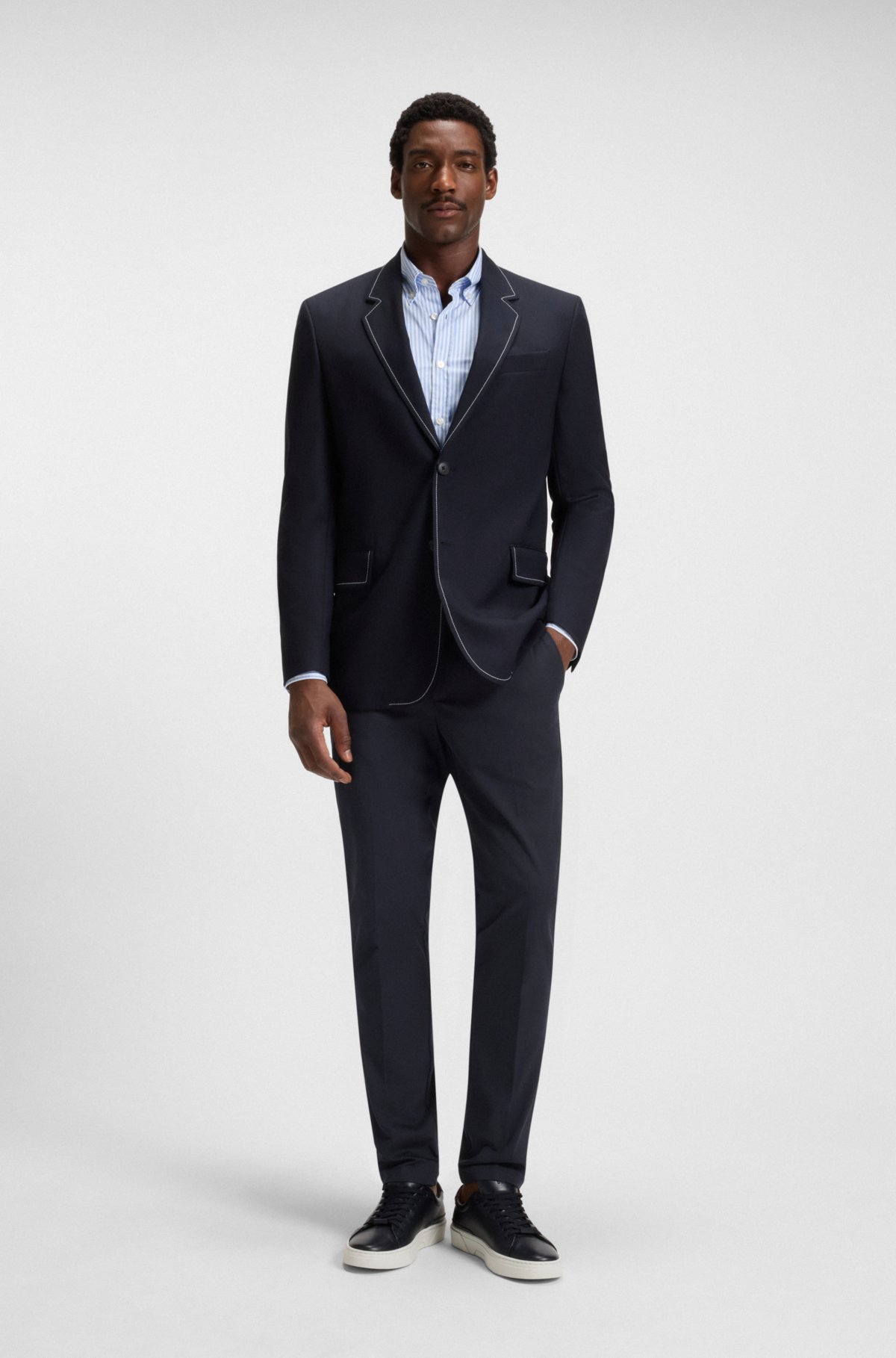 Pantaloni aderenti in cotone elasticizzato