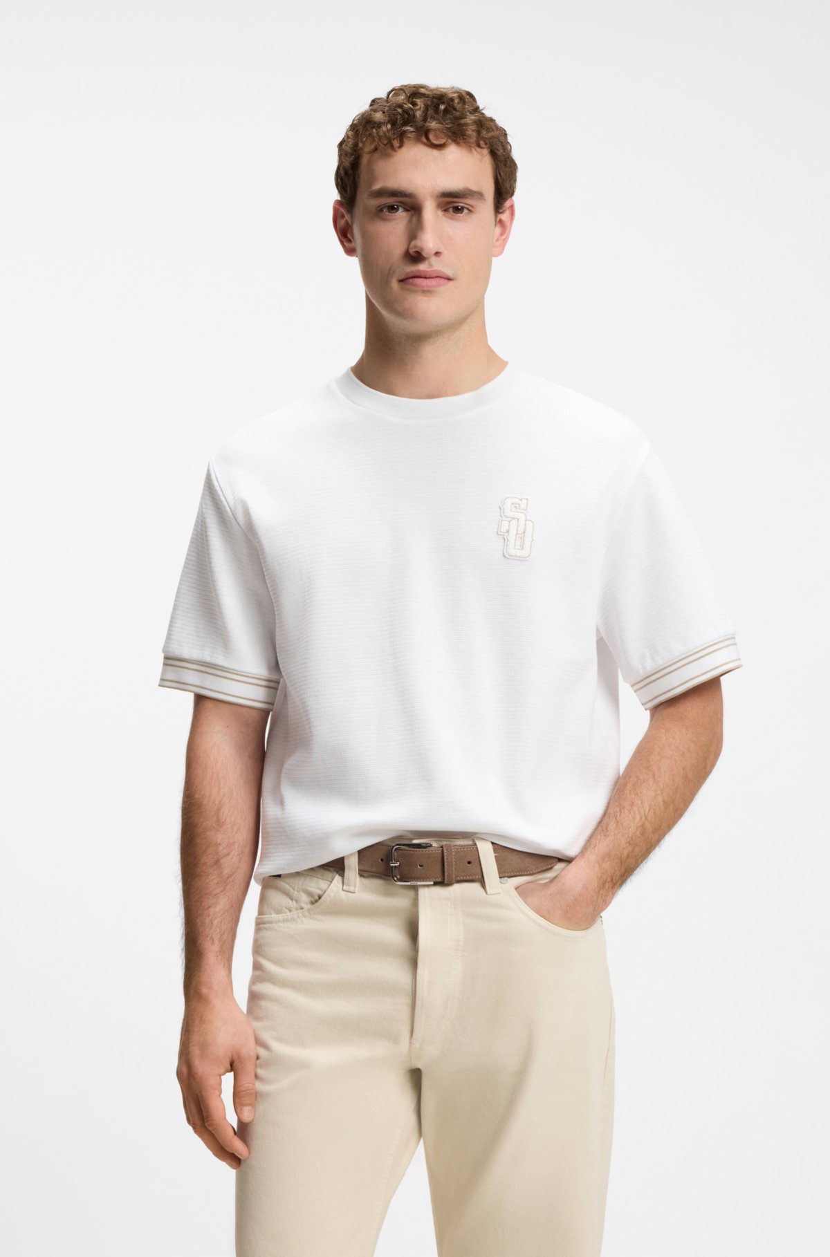 T-shirt BOSS selezionato da Shohei Ohtani in cotone
