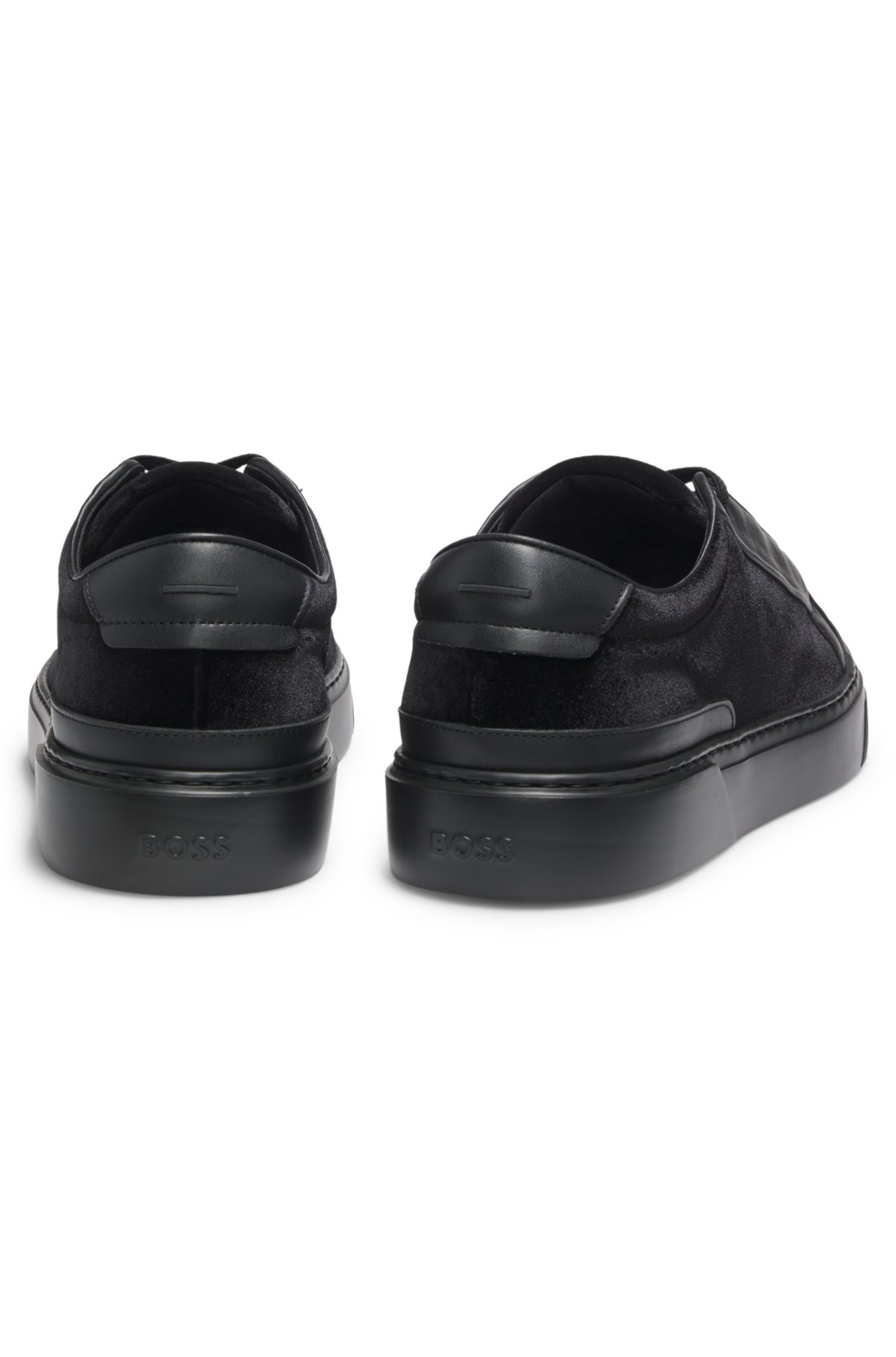 Scarpe da ginnastica Gary in pelle e camoscio