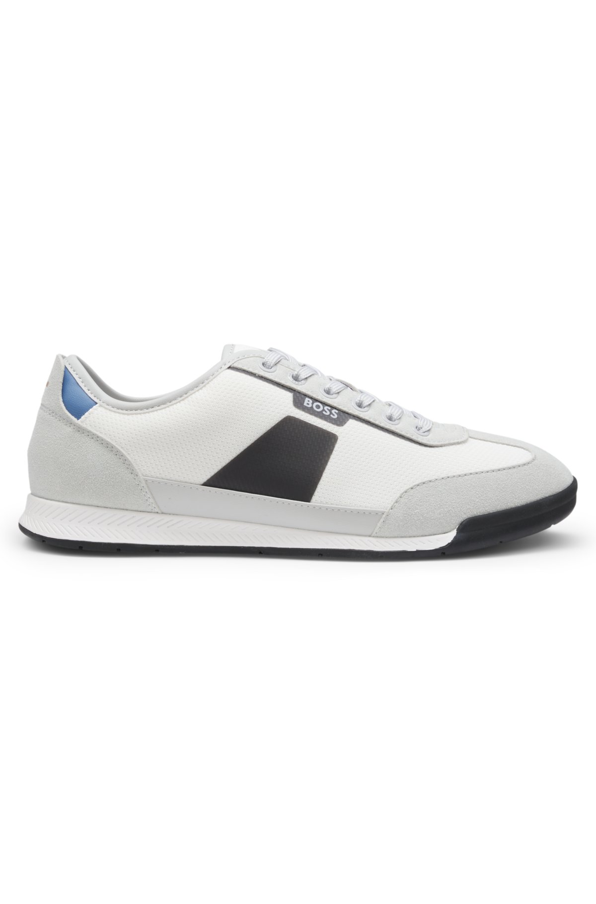 Scarpe da ginnastica con dettagli in rete
