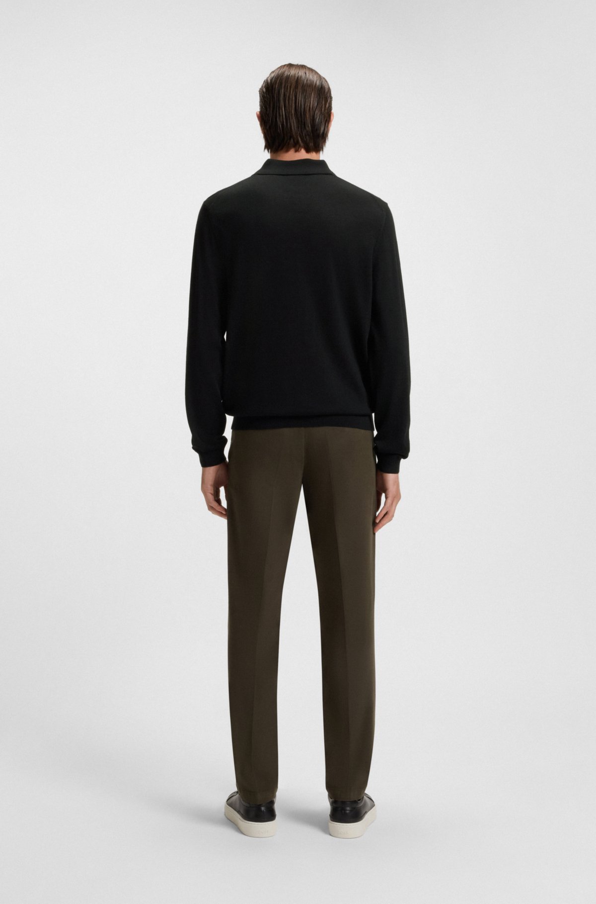 Pullover in maglia di lana vergine