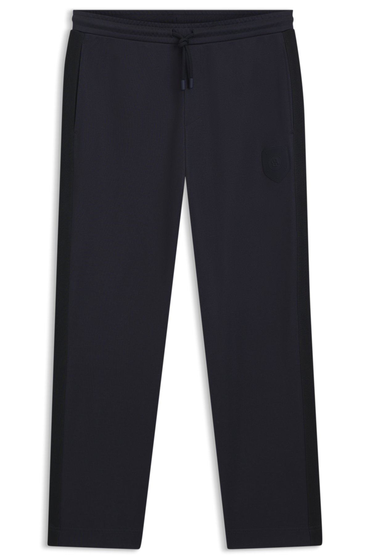 Pantaloni per tuta con logo crest in taglio regolare