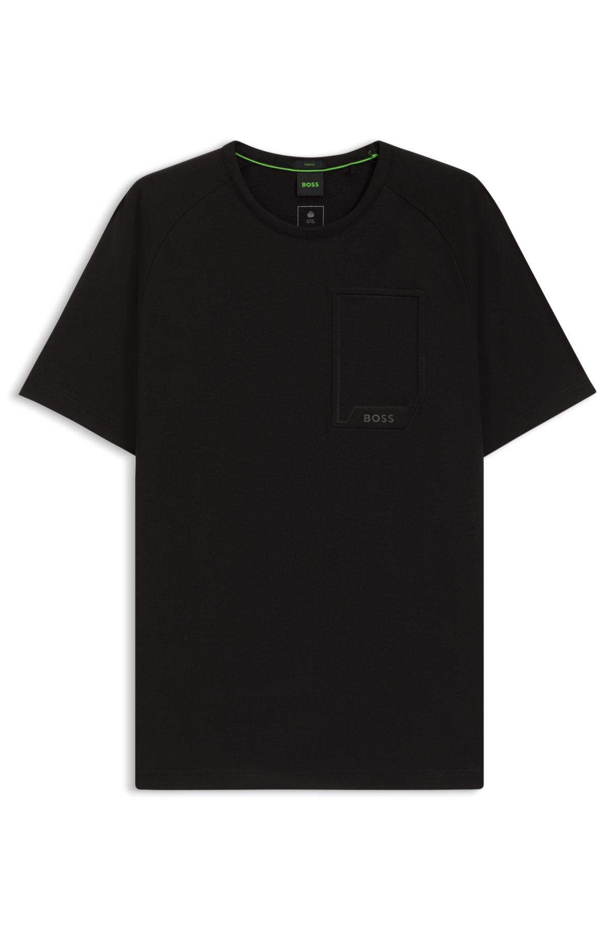 T-shirt in cotone elasticizzato con comfort traspirante