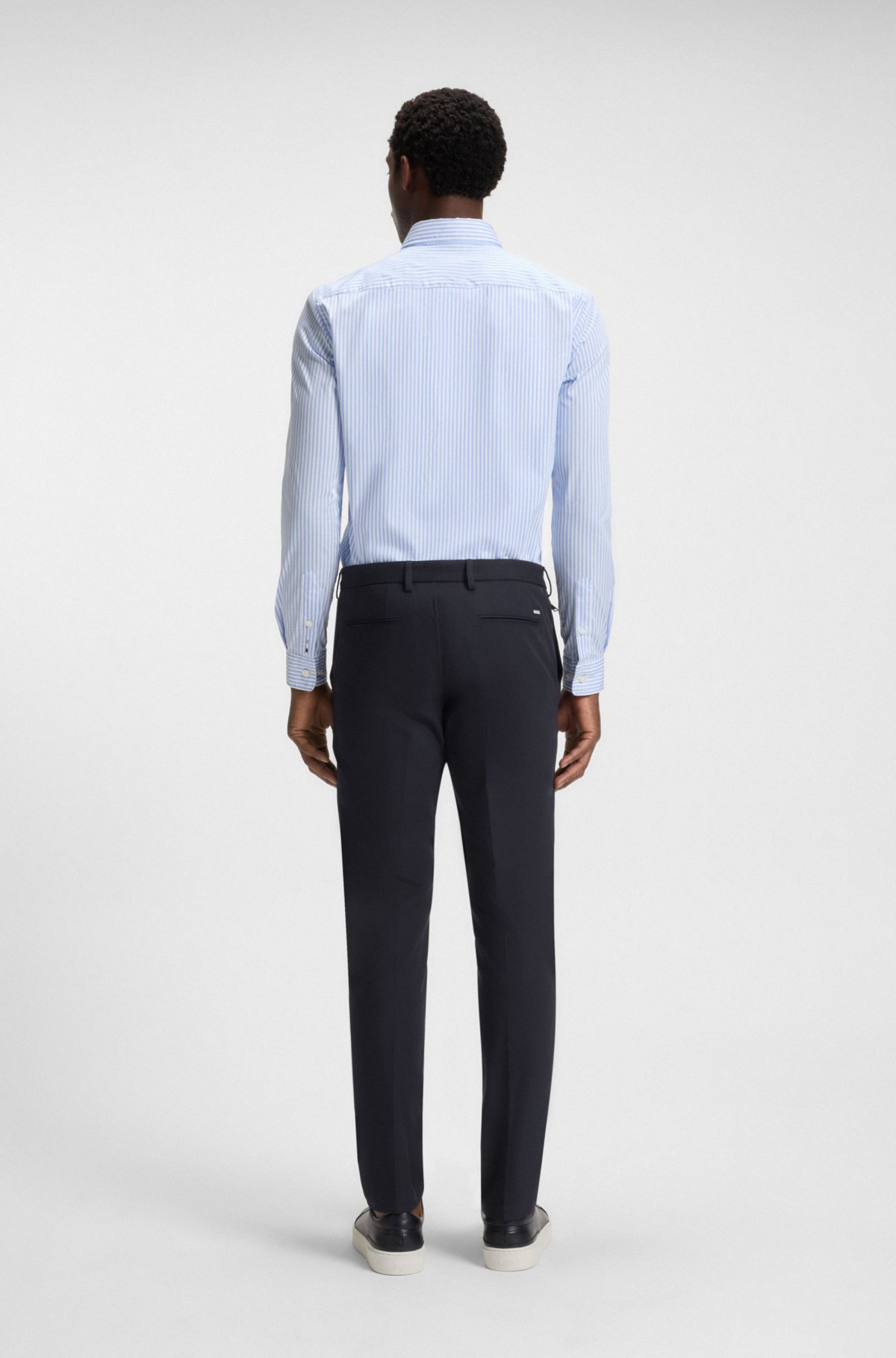 Pantaloni aderenti in cotone elasticizzato